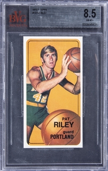 1970-71 Topps #13 Pat Riley Rookie Card - BVG NM-MT+ 8.5